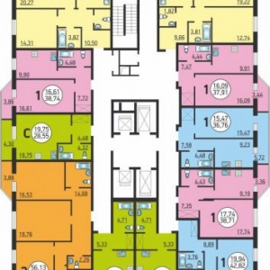 2-к квартира, Писарева 131